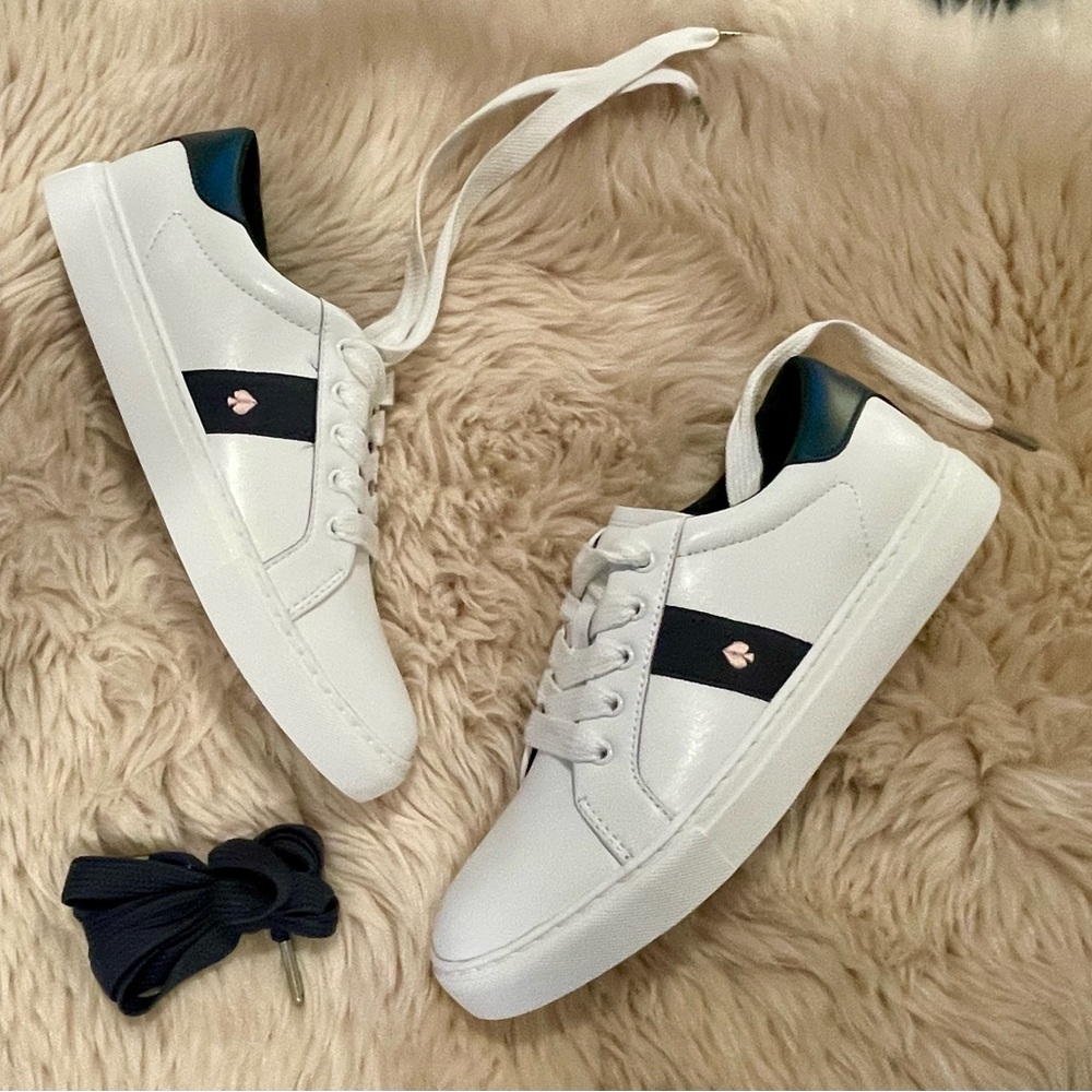 NWOT Kate Spade white sneakers